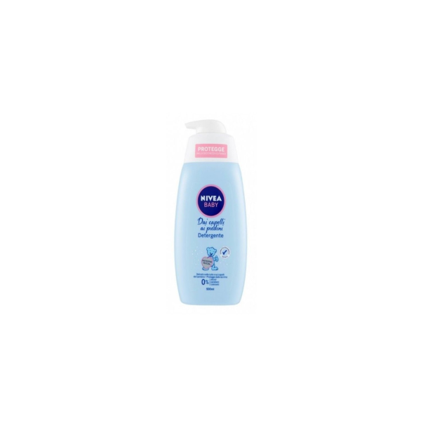 Nivea Baby pečující gel na vlasy a tělo 500 ml