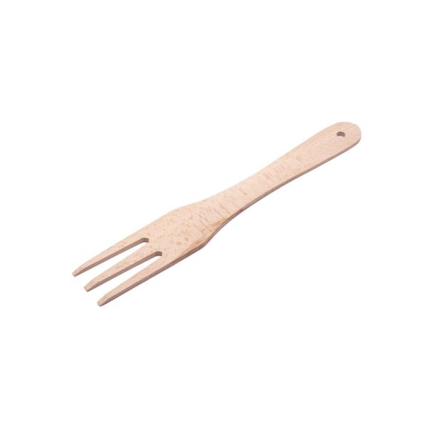Widelec kuchenny drewniany 28cm