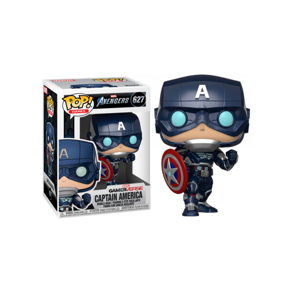 Funko Pop! Marvel Avengers Game Captain America ﻿ Stark Tech Suit  627