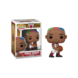 Funko POP NBA Legends Dennis Rodman (Bulls Home) 103
