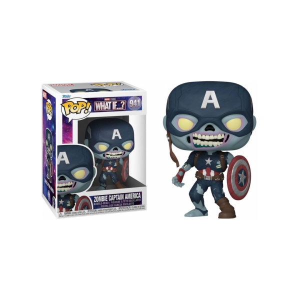 Funko POP! What If Zombie Captain America 941
