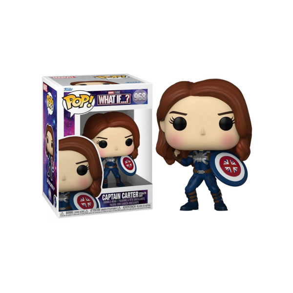 Funko POP Marvel: What If S3- Captain Carter (Stealth)