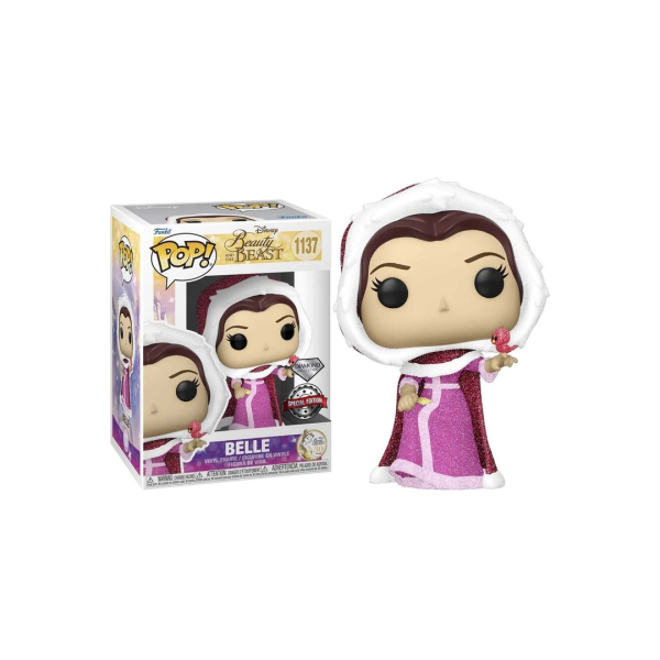 Funko Pop! Disney Beauty and the Beast Winter Belle Special Diamond Collection 1137