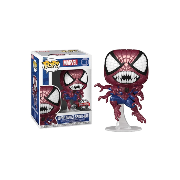 Funko Pop! Marvel: Spider-Man - Doppelganger Spider-Man (Metallic) Ex 961