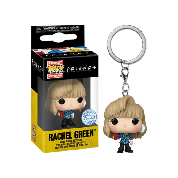 Funko POP! Keychain Friends 80's Hair Rachel