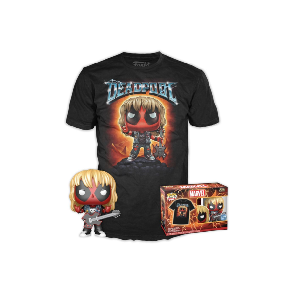 Funko POP! Deadpool Set figurka Heavy Metal a tričko vel. S
