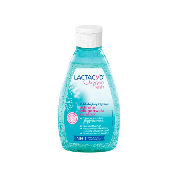 Lactacyd Oxygen Fresh żel do higieny intymnej 200ml