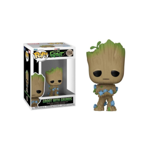 Funko POP! Marvel I Am Groot Groot with  Grunds 1194