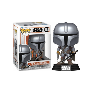 Funko Pop! The Mandalorian with Darksaber 663