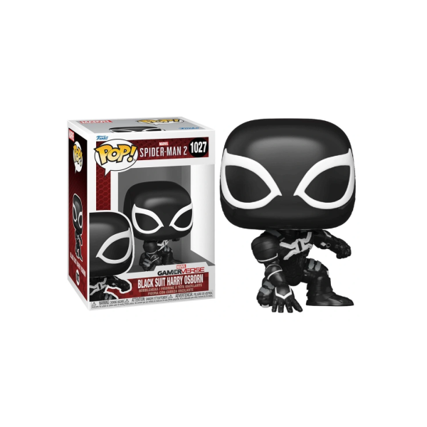 Funko Pop! Marvel Spider man 2 Black Suit Harry Osborn 1027