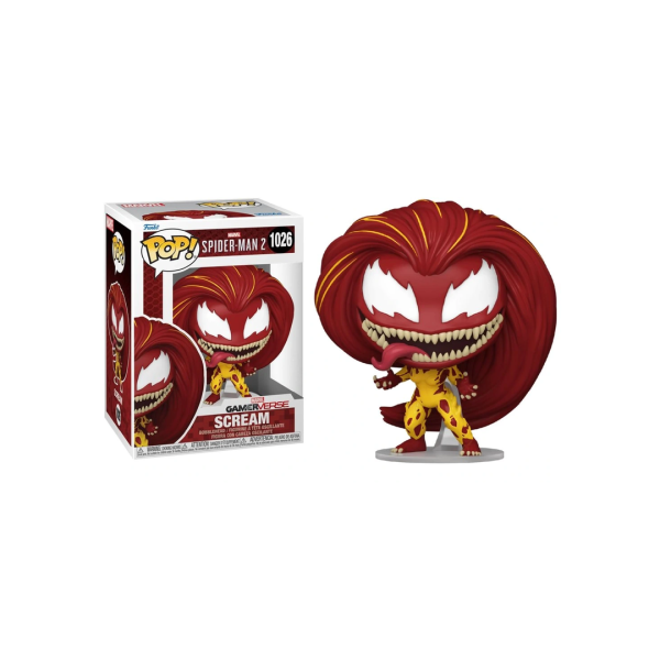Funko Pop! Marvel Spider man 2 Scream 1026