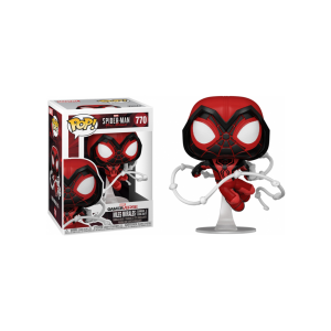 Funko POP Games: Miles Morales - Crimson Cowl Suit (770)