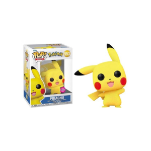 Funko POP! Games Pokémon Pikachu Waving (Flocked) 553