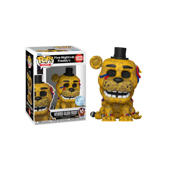Funko Pop! Five Nights at Freddys Withered Golden Freddy 1033