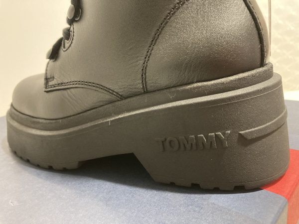 Tommy Jeans buty skórzane czarne rozmiar 36 - obrazek 5