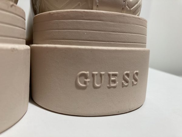Guess Sztyblety Madla3 FL7M3D ELE10 Beżowy rozmiar 36 - obrazek 3