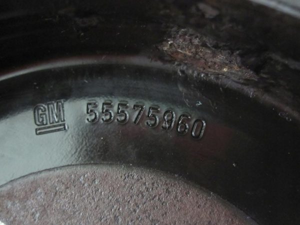 ASTRA ZAFIRA 1.7 CDTI 14r koło pasowe wału 55575960 - obrazek 3