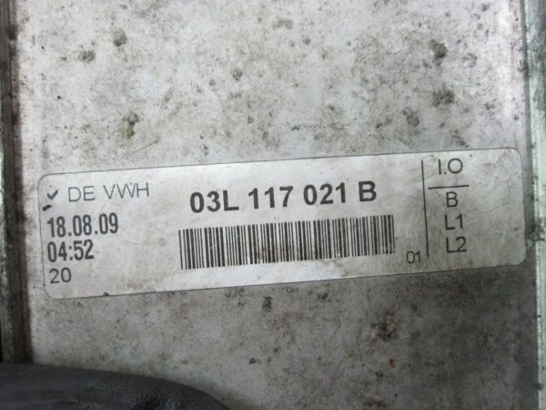 AUDI A3 1.6 TDI CAY 105KM 10r chłodniczka oleju 03L117021B - obrazek 4
