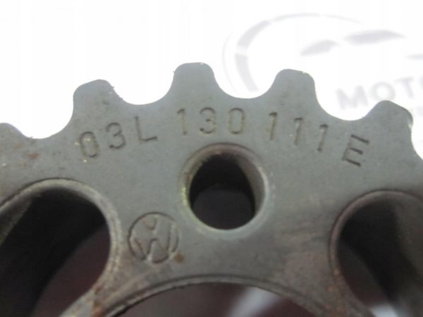 AUDI A3 1.6 TDI CAY 105KM 10r koło zębate rozrządu 03L130111E - obrazek 2