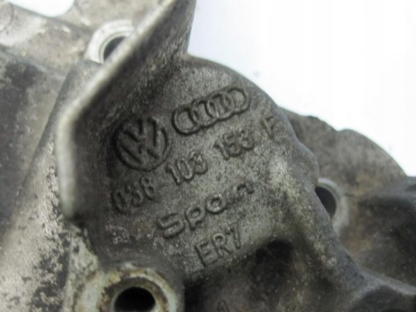 Audi A4 VW 1.8 TB BFB 163KM 07r obudowa uszczelniacz wału 038103153F - obrazek 3