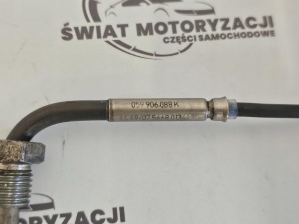 AUDI A5 3.0 TDI V6 CAP 240KM 10r Czujnik temperatury spalin 059906088K - obrazek 2