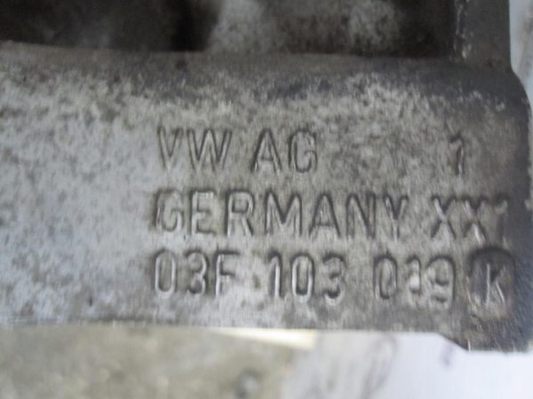 AUDI SEAT SKODA 1.2 TSI CBZ 86KM Blok nominalny ze stopami 03F103019K - obrazek 6