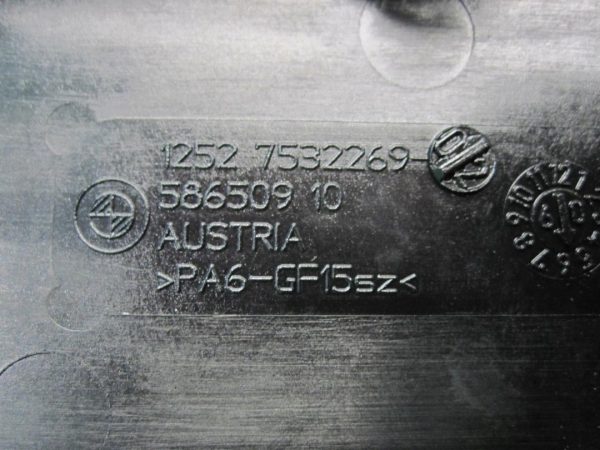 BMW 1 2.0 D 09r N47D20A osłona wiązki 58650910 7532270 7532269 - obrazek 6