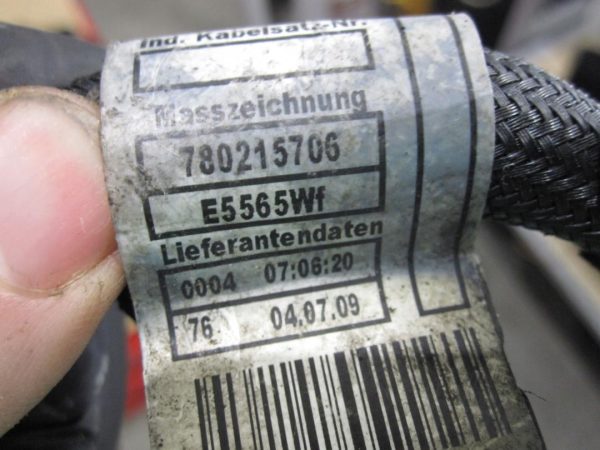 BMW 1 2.0 D 09r N47D20A wiązka świec żarowych 7802157 7794242 53781210 - obrazek 2