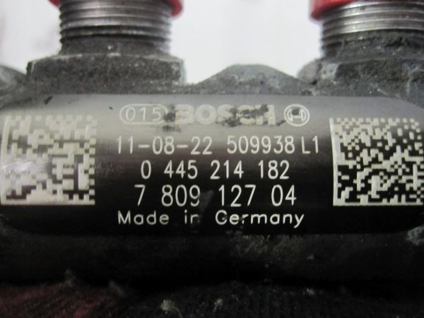 BMW 1 2.0 D 11r listwa wtryskowa z czujnikami 7809127 0445214182 028002738 - obrazek 6