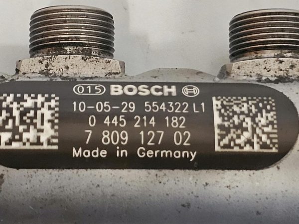 BMW 1 3 5 X3 E87 E60 E90 2.0 D N47D20C listwa wtryskowa 0445214182 - obrazek 10