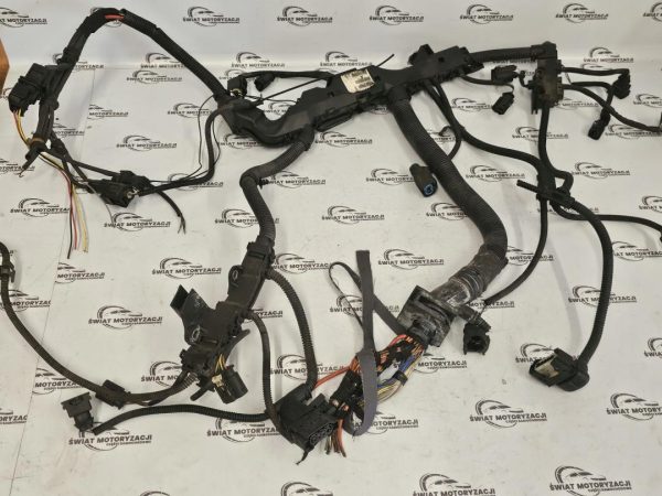 BMW 1 3 5 X3 E87 E60 E90 2.0 D N47D20C wiązka instalacja silnika 53781210 - obrazek 6