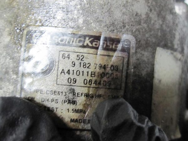 BMW 3 2.0 B 10r. 170KM 166TYS. N43B20 9182794 SPRĘŻARKA KLIMATYZACJI - obrazek 6