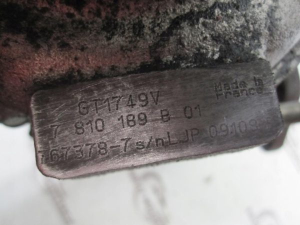 BMW 3 2.0 D 09r turbosprężarka 781018901 25820310FR - obrazek 10