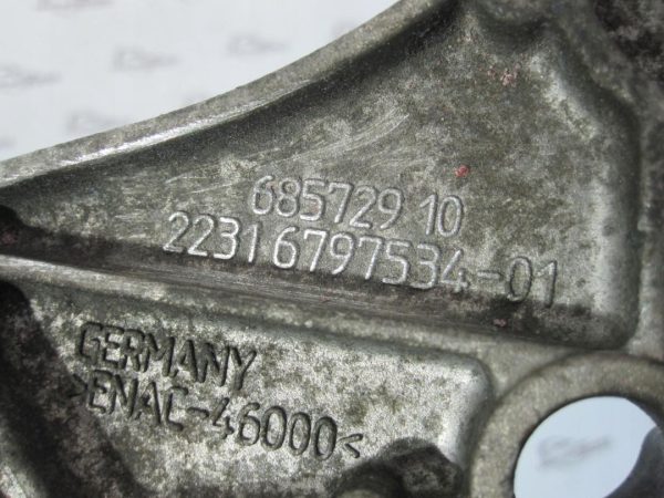 BMW 3 2.0 D N47D20C 143KM 11r łapa mocowanie skrzyni biegów 68572910 - obrazek 3
