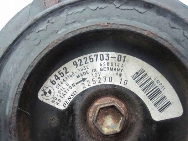 BMW 3 2.0 D N47D20C 143KM 11r sprężarka klimatyzacji GE447260-3822 6SBU14A - obrazek 5
