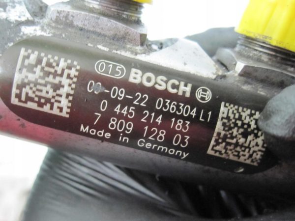 BMW 3 5 2.0 D 177KM 10r 158TYS listwa wtryskowa 7809128 0445214183 - obrazek 5
