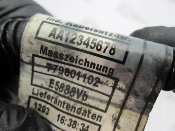 BMW 3 5 2.0 D 177KM 158TYS przewód moduł świec żarowych 7798012 7798011 - obrazek 2