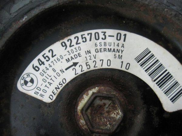 BMW 3 5 2.0 D N47D20C 143KM 11r sprężarka klimatyzacji 447260-3820 6SBU14A - obrazek 8
