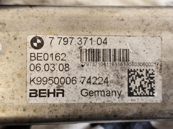 BMW 3 E90 E60 E87 E83 EURO 4 2.0 D N47D20A 08r chłodniczka spalin 7795371 - obrazek 9