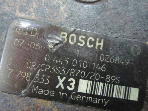 BMW E60 E61 3.0 D M57 306D3 235KM 08r pompa wtryskowa 0445010146 7798333 - obrazek 5