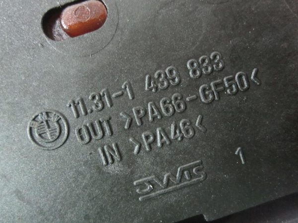 BMW E90 E46 1.8 B N46B18A ślizg prowadnica rozrządu 1439833 1439841 - obrazek 3