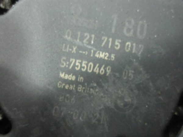 BMW E92 2.0 B N43B20 170KM alternator 0121715017 7550409 - obrazek 6