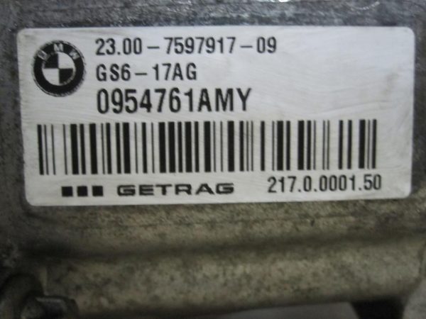 BMW F20 F30 1.6 B 136KM 108TYS. N13B16A 7597917 SKRZYNIA BIEGÓW - obrazek 3