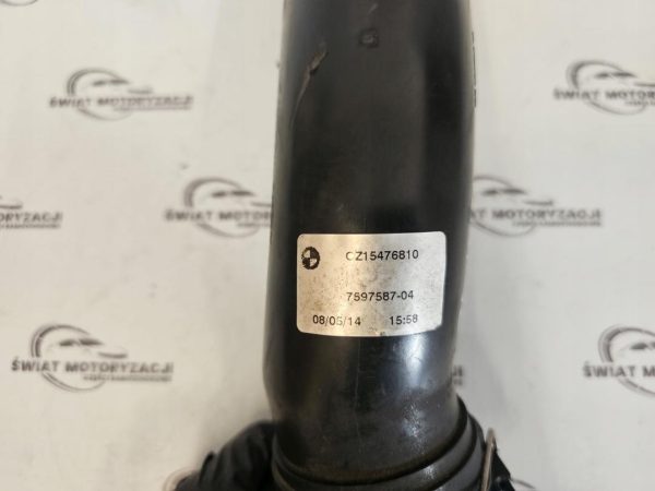 BMW F20 F30 1.6 B 136KM N13B16A rura wąż powietrza 7597587 - obrazek 2