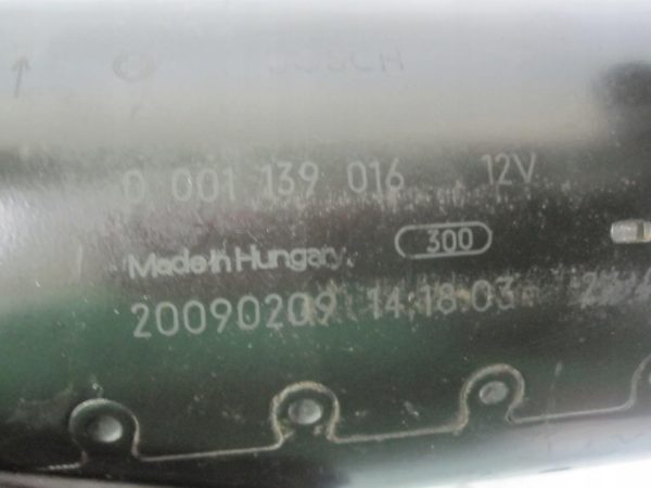 BMW X3 E87 E60 E90 E83 2.0 D N47D20C 09r 143KM rozrusznik 0001139016 - obrazek 5