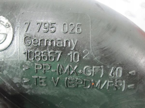 BMW X5 3.0 D 06r rura dolotowa powietrza 7795026 10866710 - obrazek 4