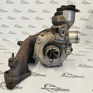 BOXER JUMPER 2.0 BLUE HDI 4H03 18r turbosprężarka z kolektorem 9812386080