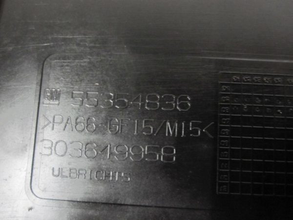 CHEVROLET ORLANDO 1.8 16V 140KM 11R. 55354836 OSŁONA OBUDOWA ROZRZĄDU - obrazek 2