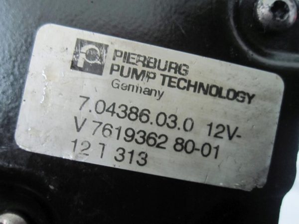 CITROEN DS3 1.6 THP 10FJBE dodatkowa pompa wody 704386030 V761936280 - obrazek 7