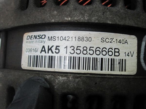 CORSA 1.4 16V 15r alternator 13585666B MS1042118830 - obrazek 9